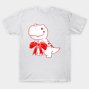 Valentines Dinosaur T-Shirt